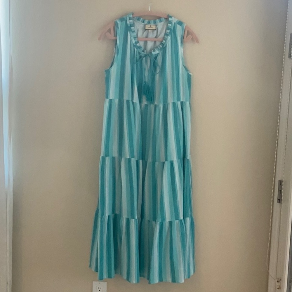Striped, 100% Cotton dress from Tuckernuck